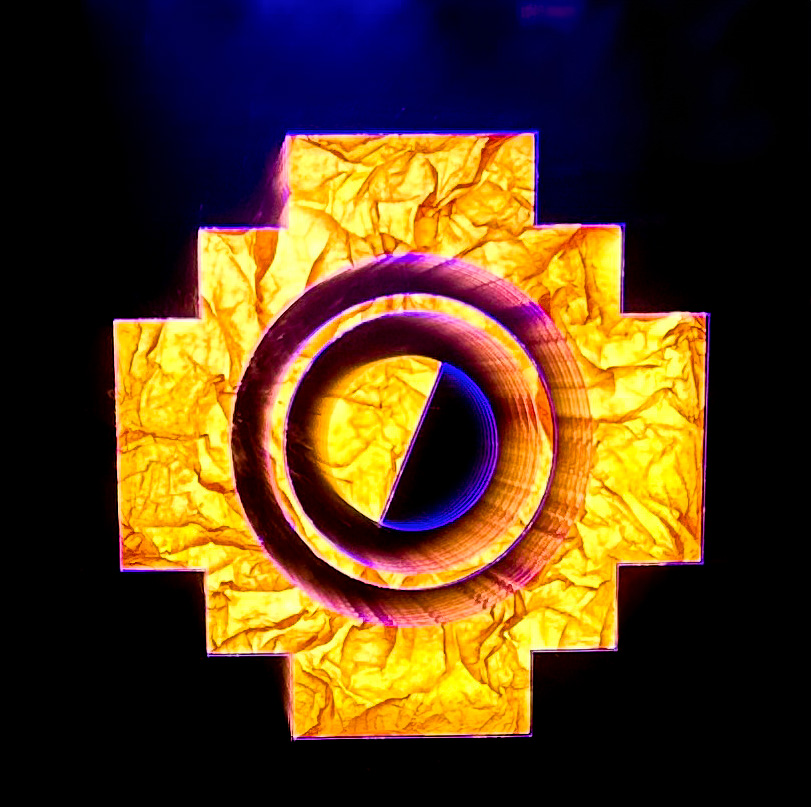 Gonzalo Sánchez "Geometría sagrada - Chakana II"