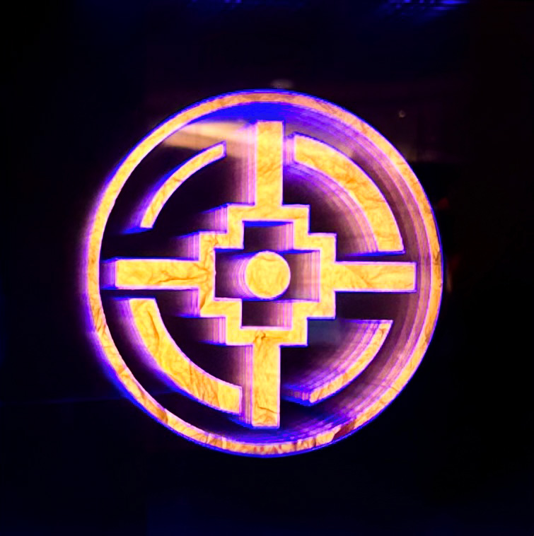 Gonzalo Sánchez "Geometría sagrada - Chakana I"