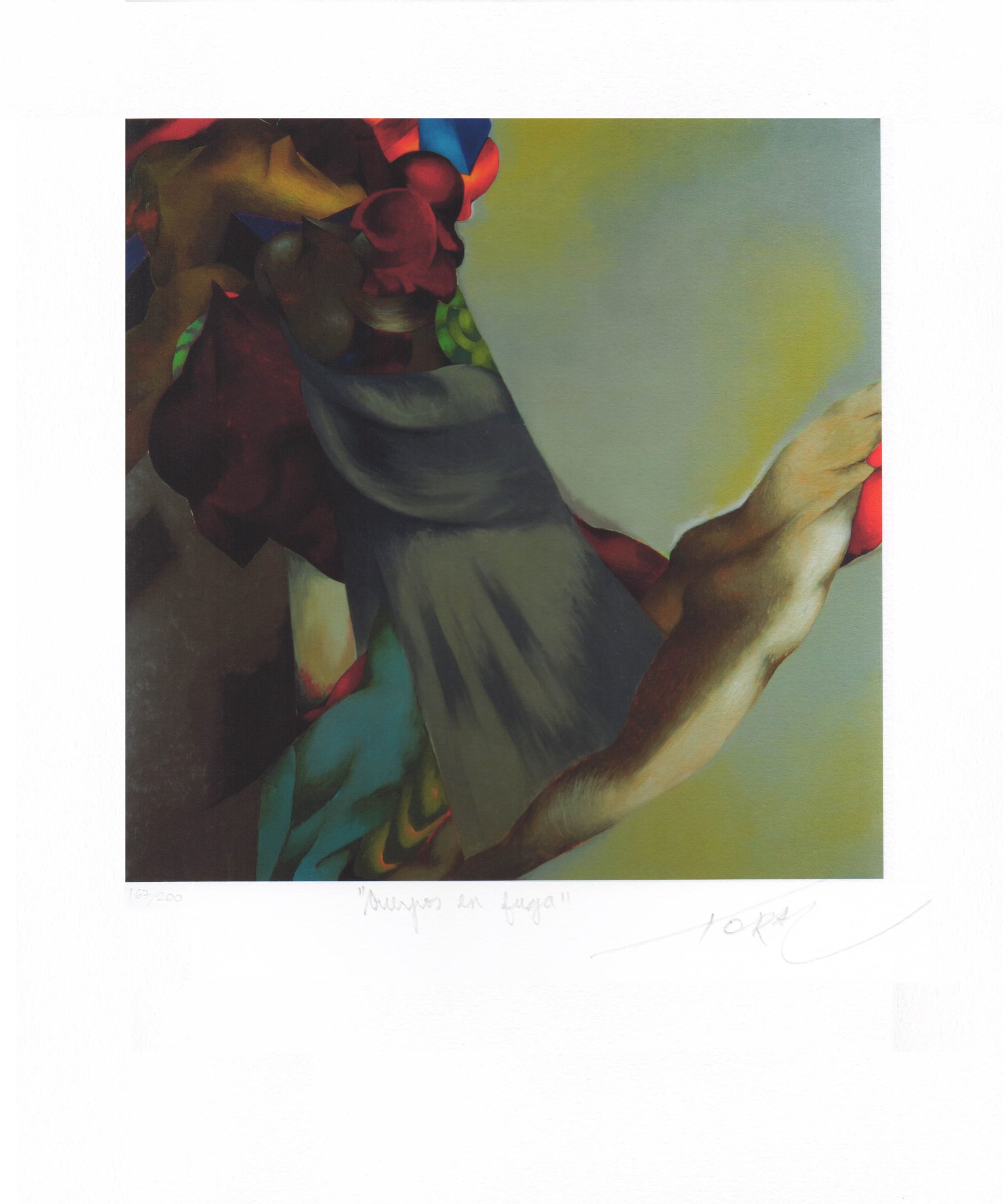 Mario Toral "Cuerpos en fuga"