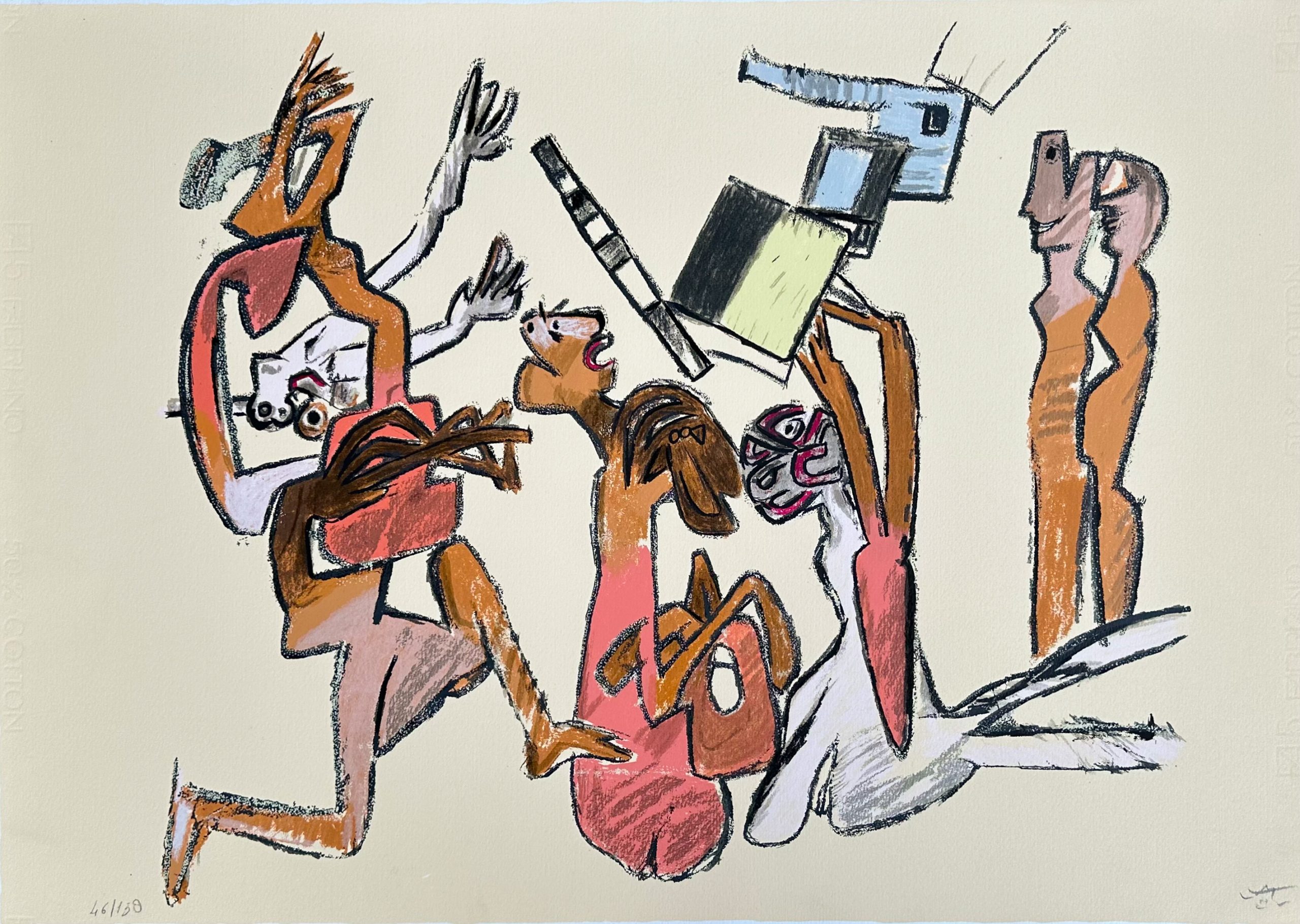 Roberto Matta "Tembloral de Tierra"